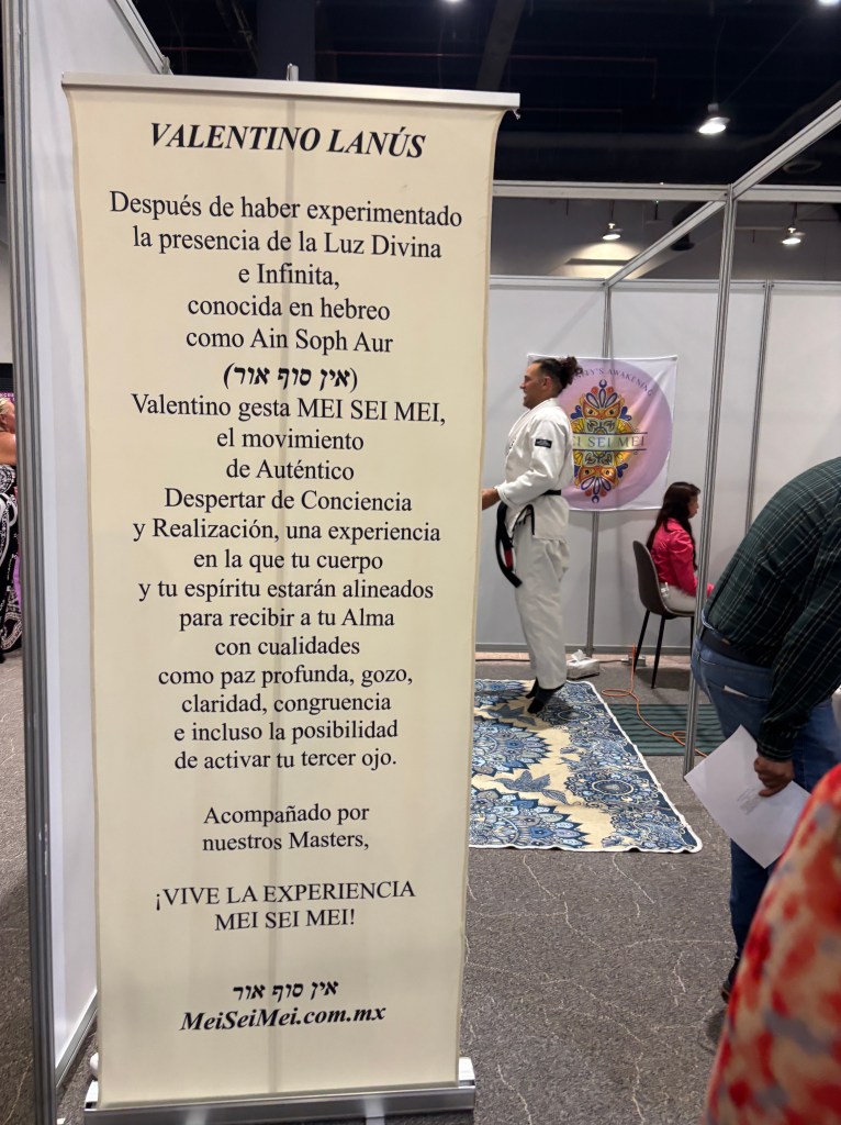Valentino Lanus Expo espiritualidad